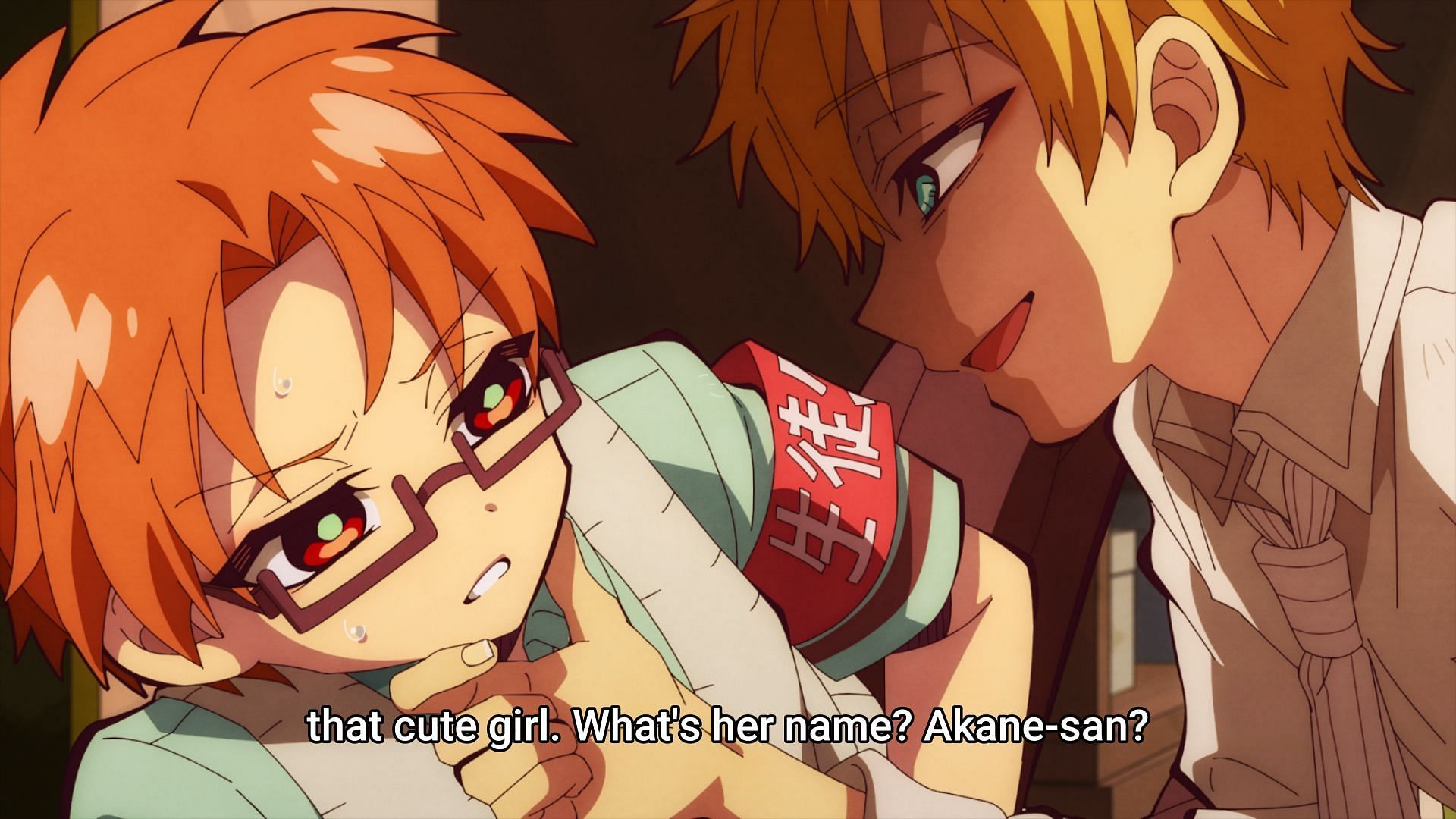 Kou and Teru in this episode (Image via Lerche)
